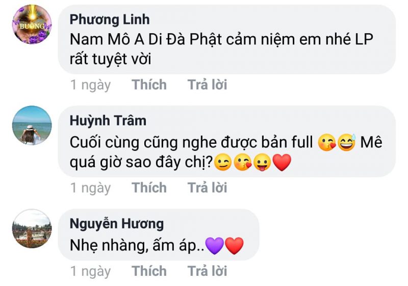 Bằng chứng là trên trang cá nhân cũng như kênh YouTube của mình, cô nhận được rất nhiều lời khen ngợi từ khán giả.